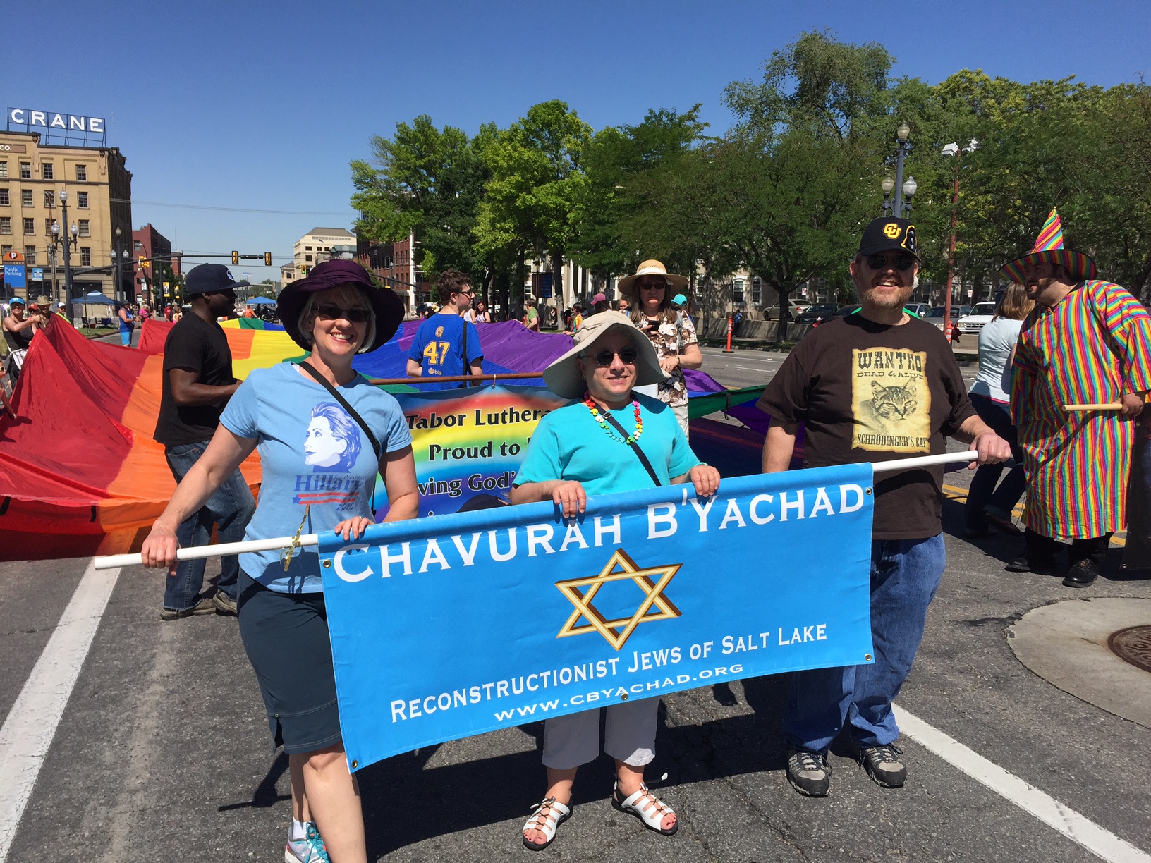 CBY at the 2016 Utah Pride Parade